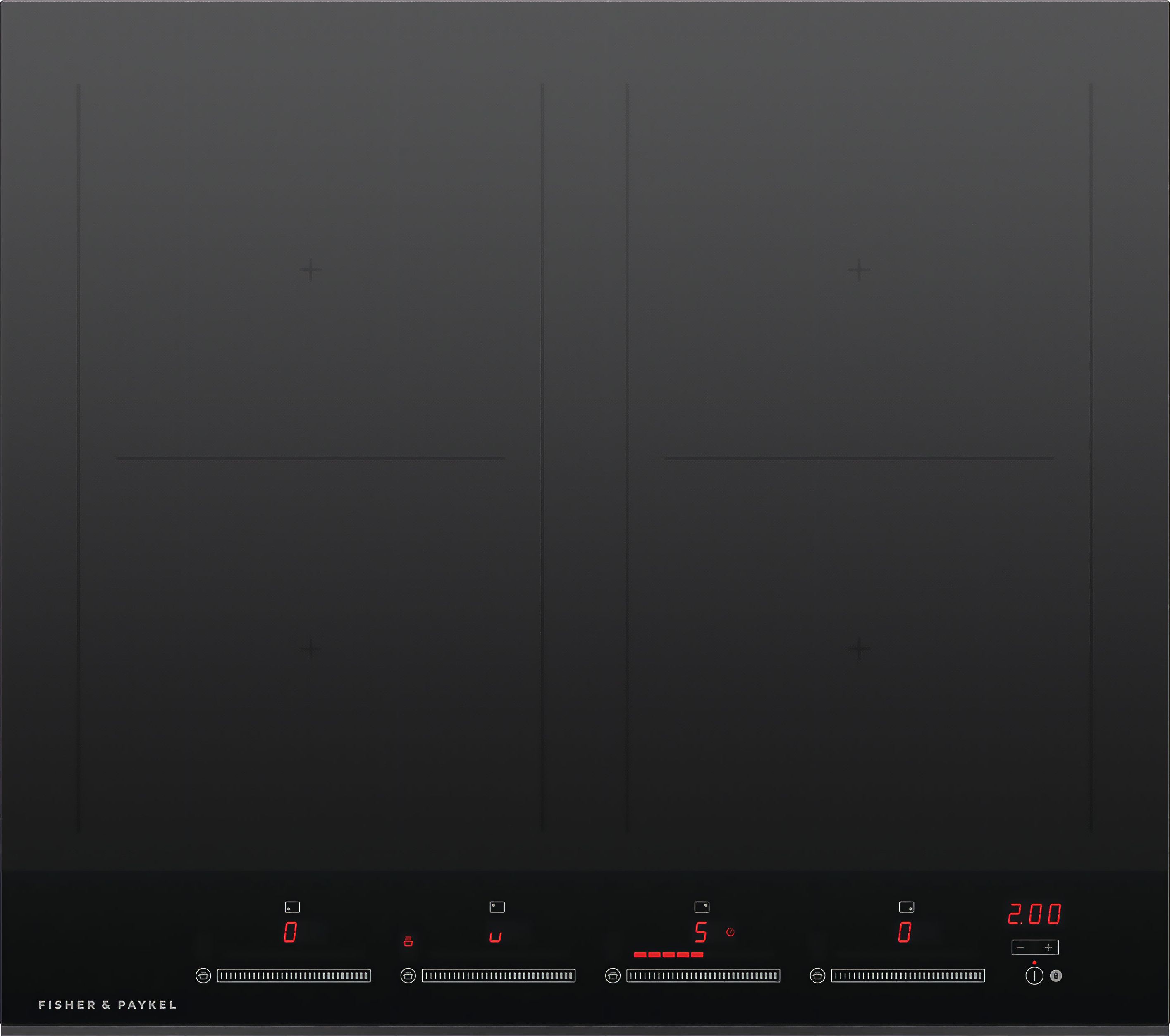 Image of Fisher & Paykel Series 7 CI604DTB4 60cm Induction Hob - Black, Black